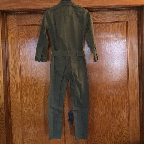 Current/Elliott Mele Coverall Jumpsuit in Agave size S NWT - Picture 9 of 14